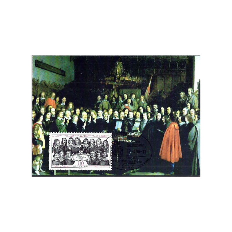 Niemcy 1998, Pokój westfalski, wojna trzycdziestoletnia. Karta maksimum