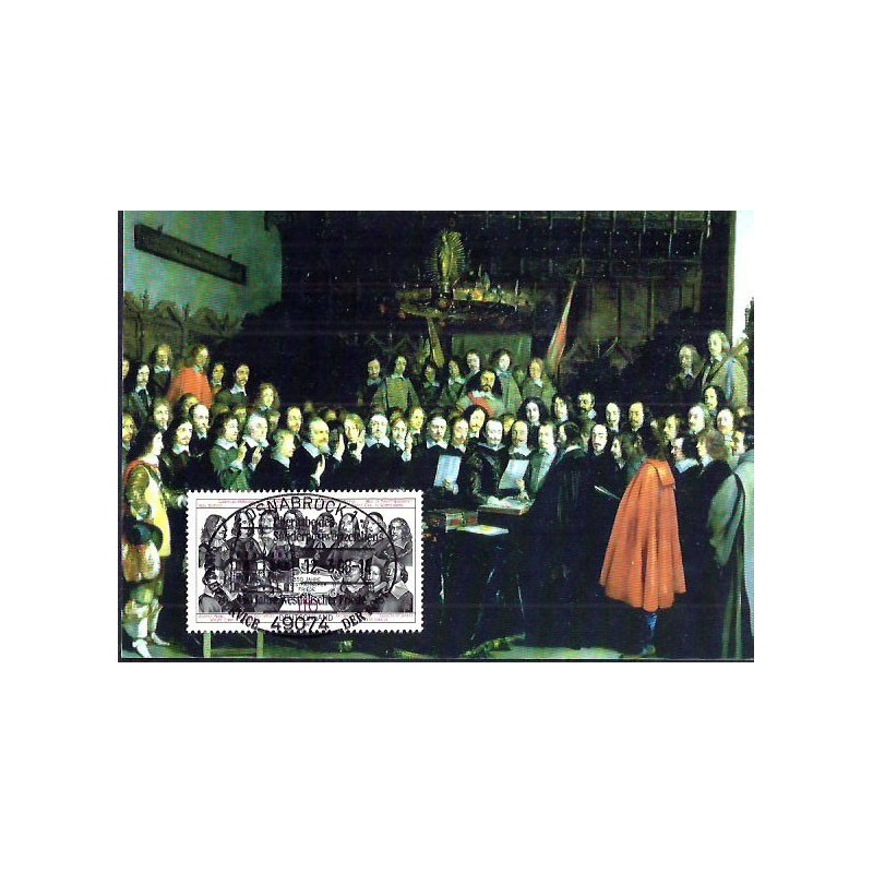 Niemcy 1998, Pokój westfalski, wojna trzycdziestoletnia. Karta maksimum