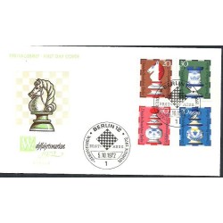Niemcy Berlin 1972, Szachy. FDC