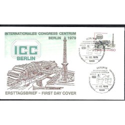 Niemcy Berlin 1979, Centrum kongresowe. FDC