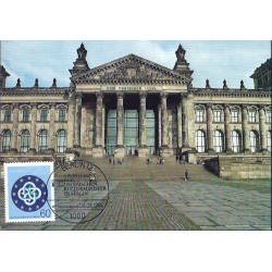 Niemcy Berlin 1984, Unia Europejska, kultura. Karta maksimum