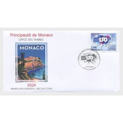 Monako 2024, UPU, Światowy Związek Pocztowy. FDC
