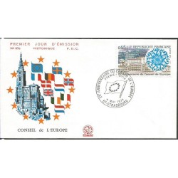 Francja 1974, Rada Europy. FDC