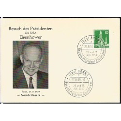 Niemcy1959, Prezydent USA Eisenhover. Karnet