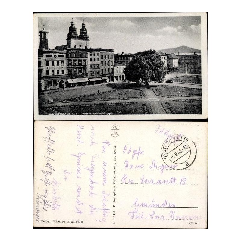 Głuchołazy, Rynek. Obieg 1943, Nowy Świętów