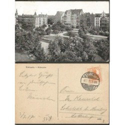 Katowice, Blucherplatz. Obieg 1917