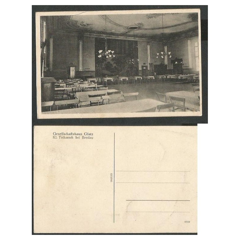 Wrocław, Księże Małe, restauracja Glatz. Bez obiegu