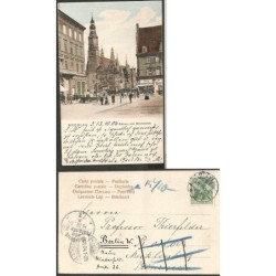 Wrocław, Ratusz, plac Solny. Obieg 1904