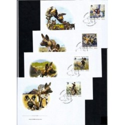 Gwinea 2012, Pies likaon. Wildlife. FDC