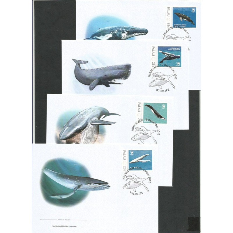 Palau 2012, Wieloryb. Wildlife. FDC