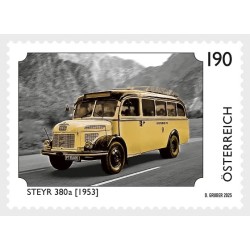 Austria 2025, Samochód Steyr, autobus **