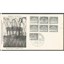 Niemcy 1962, Brama Brandenburska. FDC