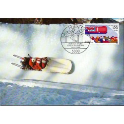 Niemcy 1986, Bobsleje. Karta maksimum