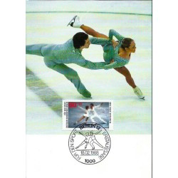 Niemcy 1988, Łyżwiarstwo. Karta maksimum