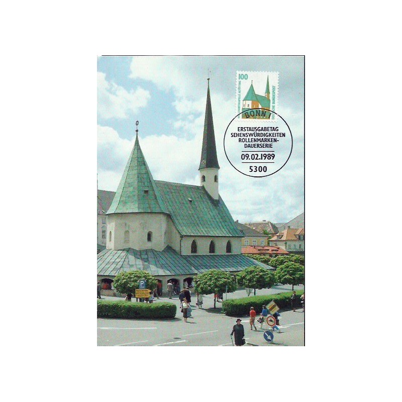 Niemcy 1989, Kościół. Karta maksimum