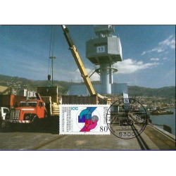 Niemcy 1990, Handel, port. Karta maksimum