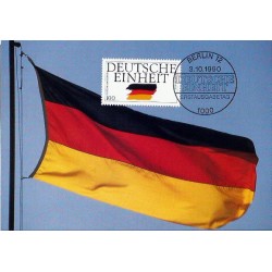 Niemcy 1990, Jedność, zjednoczenie Niemiec. Karta maksimum