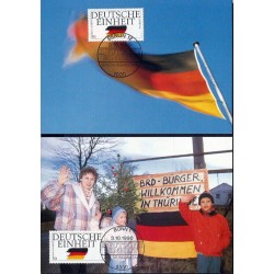 Niemcy 1990, Jedność, zjednoczenie Niemiec. Karta maksimum