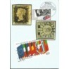 Niemcy 1990, Penny Black, 150 lat znaczka. Karta maksimum