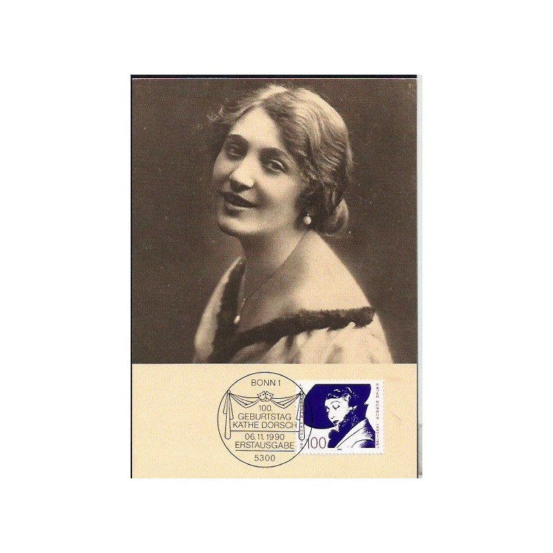 Niemcy 1990, Teatr, K. Dorsch. Karta maksimum