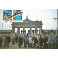 Niemcy 1990, Zjednoczenie Niemiec, otwarcie granic. Karta maksimum