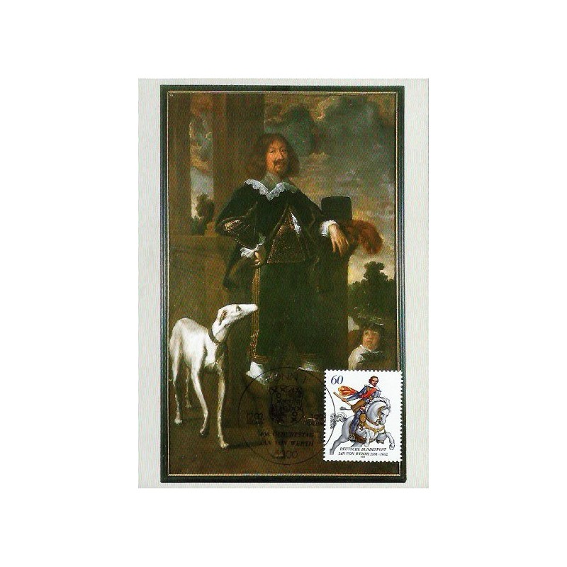 Niemcy 1991, Jan von Werth, wojna trzydziestoletnia. Karta maksimum