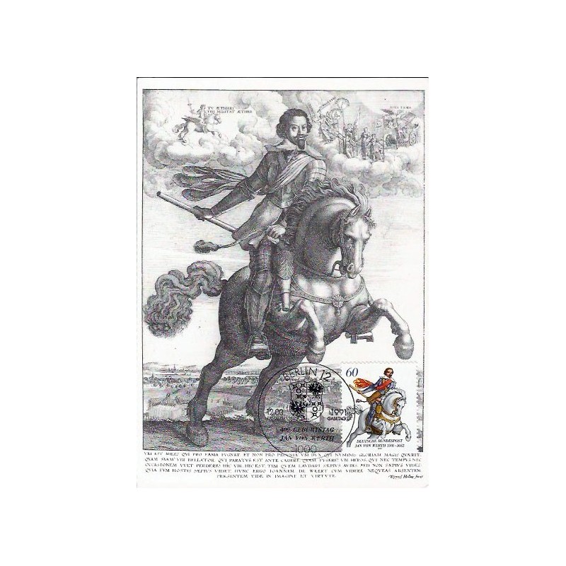 Niemcy 1991, Jan von Werth, wojna trzydziestoletnia. Karta maksimum