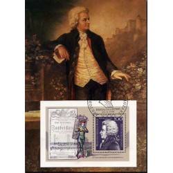 Niemcy 1991, W. A. Mozart, muzyka. Karta maksimum