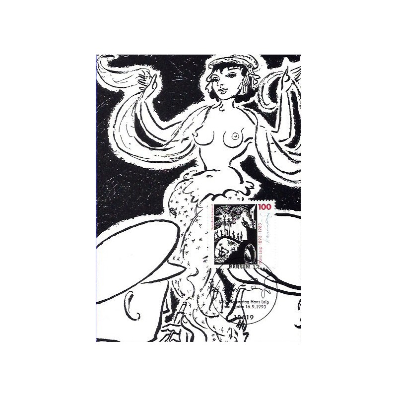 Niemcy 1993, Hans Leip, literatura. Karta maksimum