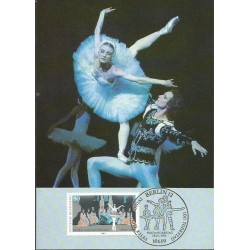 Niemcy 1993, Muzyka, balet, Czajkowski. Karta maksimum