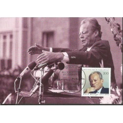 Niemcy 1993, Willy Brandt, kanclerz, polityka. Karta maksimum
