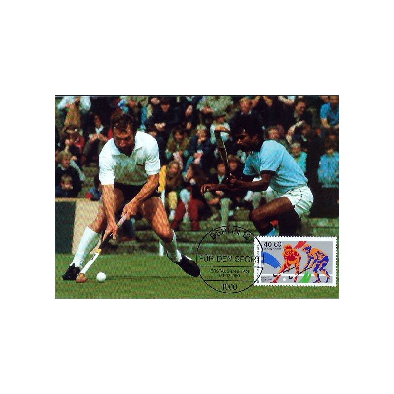 Niemcy Berlin 1989, Hokej na trawie. Karta maksimum