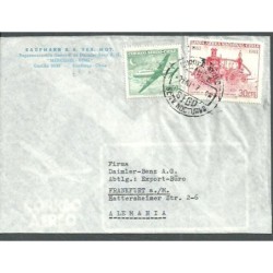 Chile 1966, Straż pożarna. Przesyłka z obiegu