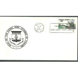 USA Canal Zone 1976, Pożarnictwo, ochrona, pożar. Balboa