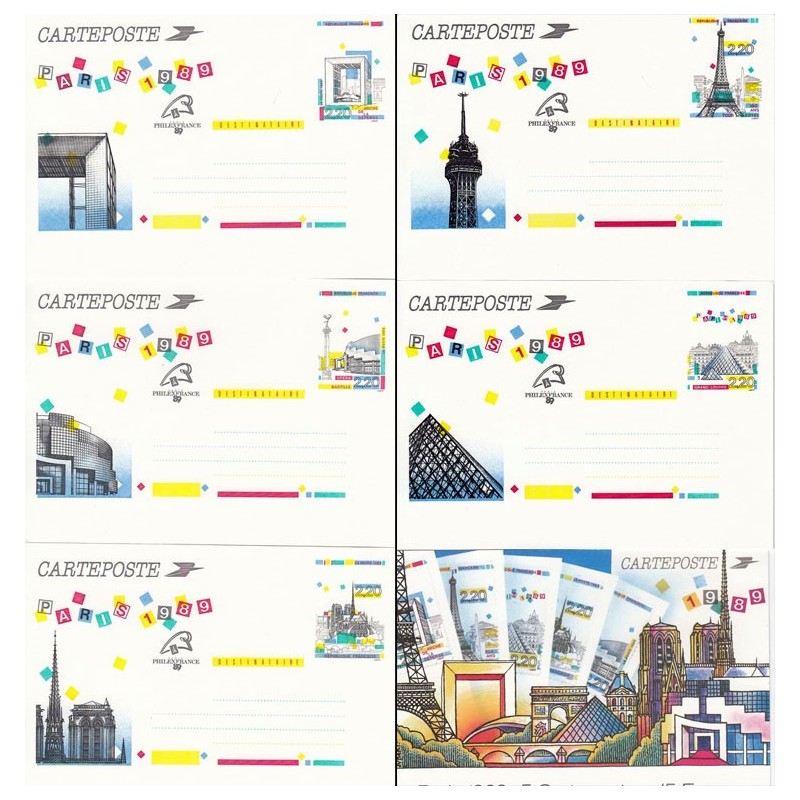 Francja 1989, Paryż, Philexfrance. 5 Cp