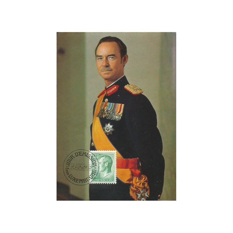 Luksemburg 1982, Książę. Karta maksimum