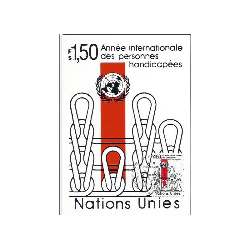 ONZ 1981, Niepełnosprawność, medycyna. Karta maksimum