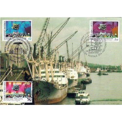 ONZ 1990, Handel, port. Karta maksimum