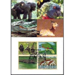 ONZ 1994, Fauna. Karta maksimum