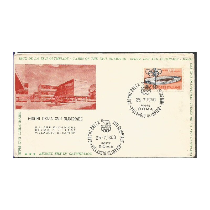Włochy 1960, Olimpiada Rzym, igrzyska, wioska olimpijska. Rzym