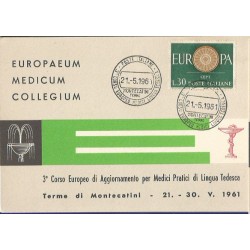 Włochy 1961, Medycyna. Karnet