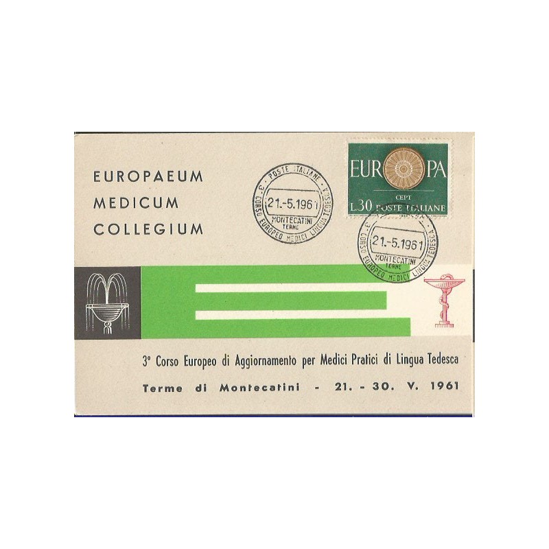 Włochy 1961, Medycyna. Karnet