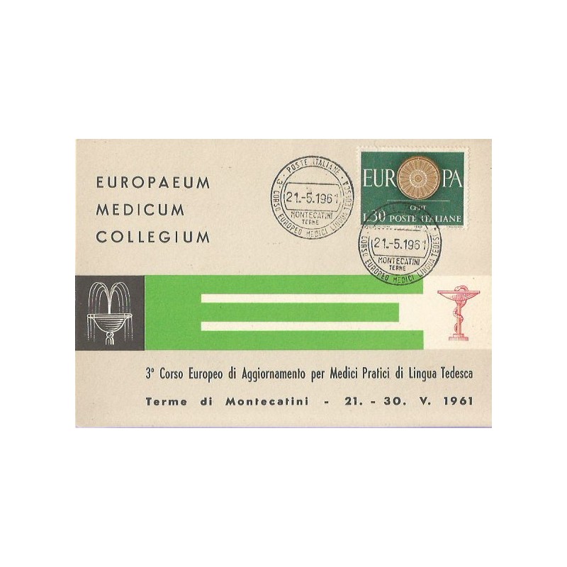 Włochy 1961, Medycyna. Karnet