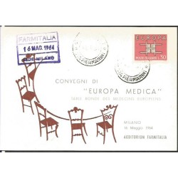 Włochy 1964, Malarstwo, Dusseldorf. Karnet