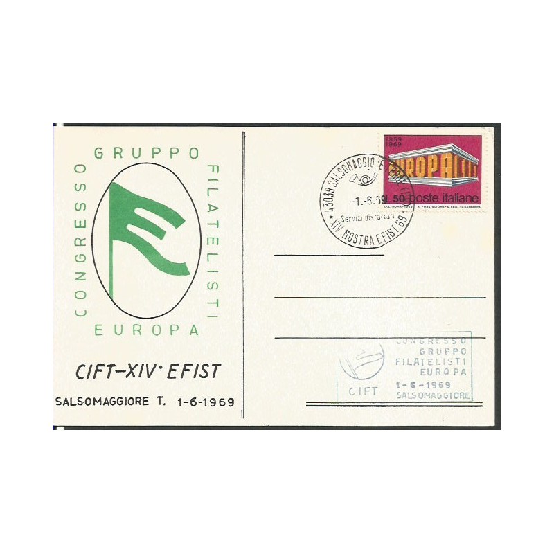 Włochy 1965, EUROPA CEPT, kongres zbieraczy. Salsomaggiore