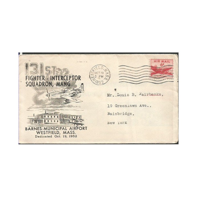 USA 1952, Lotnictwo, wojsko, baza lotnicza. Westfield