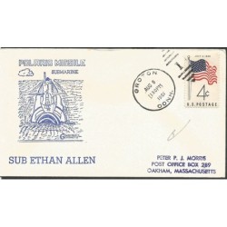 USA 1961, Łódź podwodna USS Ethan Allen. Groton