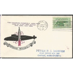 USA 1961, Łódź podwodna USS Theodore Roosevelt. Groton