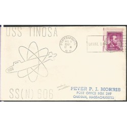USA 1961, Łódź podwodna USS Tinosa. Portsmouth