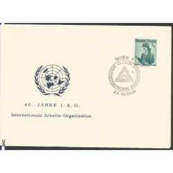 Austria 1960, ILO, MOP, praca, ONZ. Wiedeń